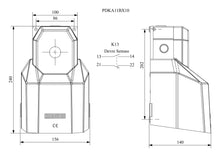Load image into Gallery viewer, EMAS PDKA11BX10 - Guarded IP65 Single Footswitch With Hole (1 x N.O. / 1 x N.C.)