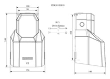 Load image into Gallery viewer, EMAS PDKS11BX10 - Guarded IP65 Single Footswitch (1 x N.O. / 1 x N.C.)