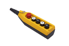 Load image into Gallery viewer, EMAS PV5E30B22 5 hole single-speed crane pendant station with emergency stop