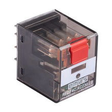 Lade das Bild in den Galerie-Viewer, EMAS RE2.F4C.AC230.L0 industrial relay, 4 changeover contacts, 6A, 14 pin, 230V AC coil, with LED