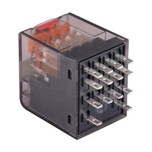 Lade das Bild in den Galerie-Viewer, EMAS RE2.F4C.AC230.S0 industrial relay, 4 changeover contacts, 6A, 14 pin, 230V AC coil - alternative view