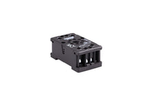 Lade das Bild in den Galerie-Viewer, EMAS RS1P08H1 8 pin DIN rail relay socket, black - alternative view