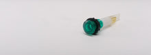 Load image into Gallery viewer, EMAS S102NY Green Neon Pilot Indicator 10mm Diameter Spade Terminal (230V)