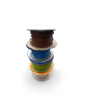 Load image into Gallery viewer, 2.5mm² CSA 14AWG Tri-Rated Single Cable Brown, Blue, Green/Yellow Per Metre BS6231