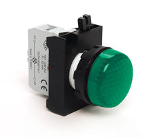 Charger l'image dans la galerie, EMAS CP0Y0XY 22mm IP65 green indicator lamp, 100-230V