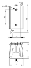 Load image into Gallery viewer, EMAS SSS1X - Universal DIN Rail or Chassis Mount Heat Sink 10-12A Solid State Relay