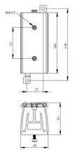 Load image into Gallery viewer, EMAS SSS2X - Universal DIN Rail or Chassis Mount Heat Sink 25A Solid State Relay
