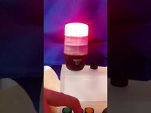 Load and play video in Gallery viewer, EMAS IF5T024XM05-1 | IF Series 3 Colour LED Beacon (IP65 24V PNP)