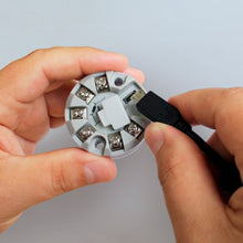 Load image into Gallery viewer, Novus TxIsoPack-USB Isolated Temp. Transmitter J,K,R,S,T, PT100, Voltage Input->4-20mA Output