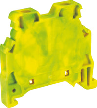 Load image into Gallery viewer, Onka MTK 4.0mm Earth Ground DIN Rail Terminal, Clip On Screw (1293)
