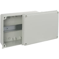 Wiska WIB 4/DR IP65 Terminal Enclosure With DIN Rail 230x180x88mm