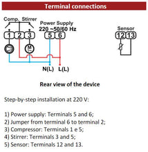 Load image into Gallery viewer, Ageon A104 | Refrigeration Temperature Controller, Stirrer + Voltage Monitor (240V)
