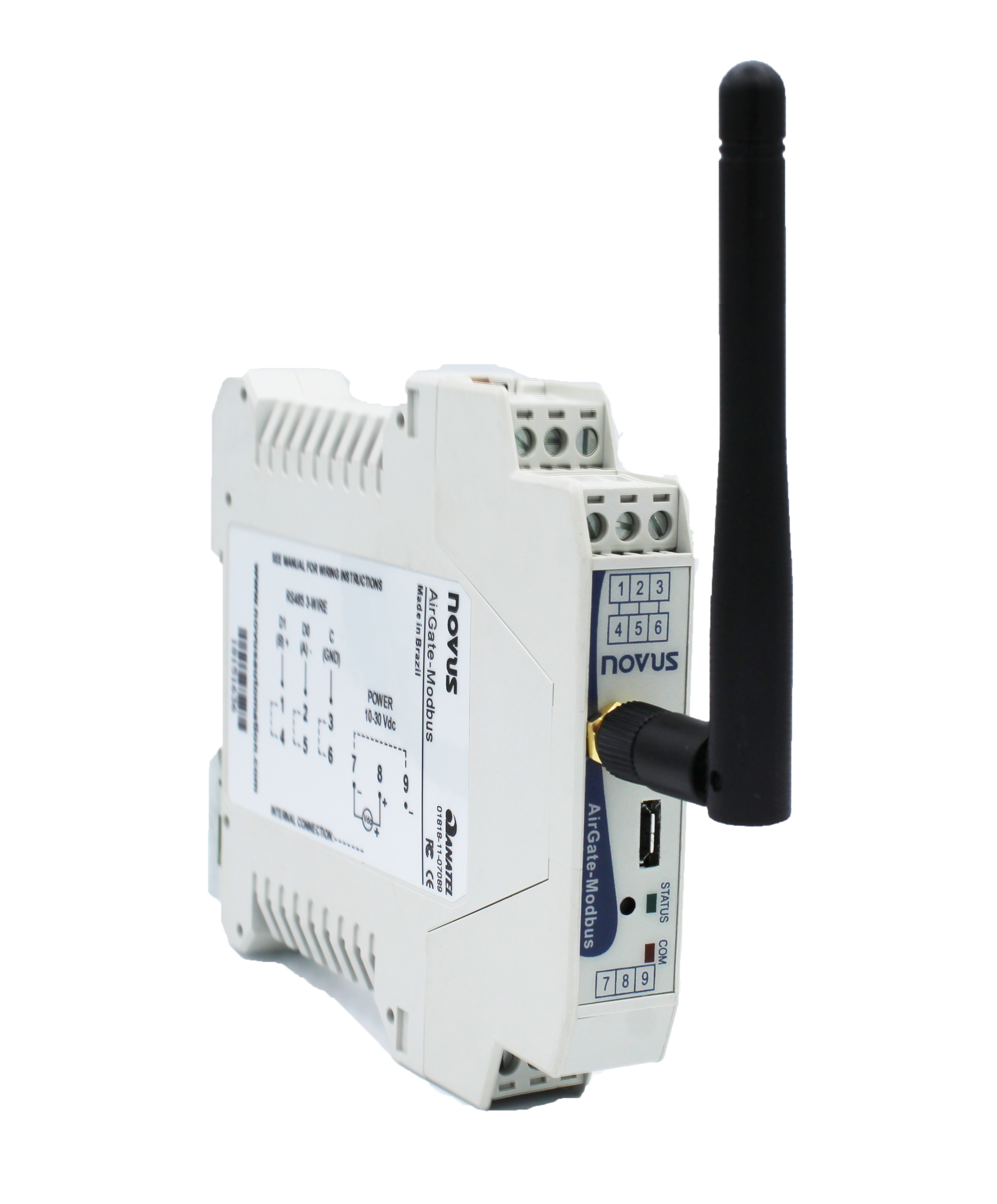 Novus AirGate Wireless Modbus Gateway – Production Automation