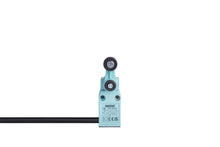 Load image into Gallery viewer, EMAS L61K13MEP121 L61 metal body plastic roller arm limit switch, 1NO+1NC, IP67, 2m cable - alternative view

