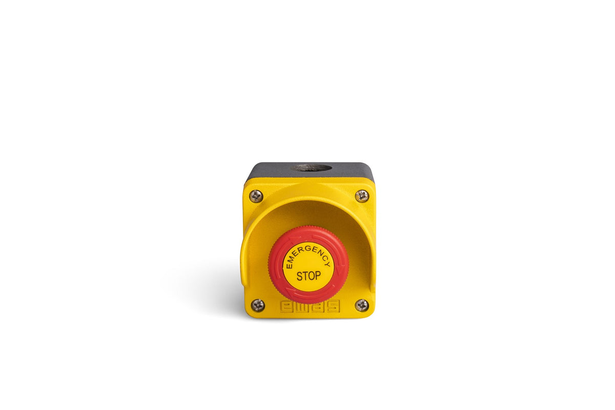 Metal IP65 Emergency Stop Control Box With Shroud EMAS M1C200EE | UK ...