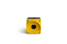 Load image into Gallery viewer, EMAS M1CBOS empty single hole metal control box, yellow-grey - alternative view
