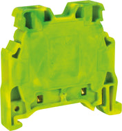 Onka MTK 4.0mm Earth Ground DIN Rail Terminal, Clip On Screw (1293)