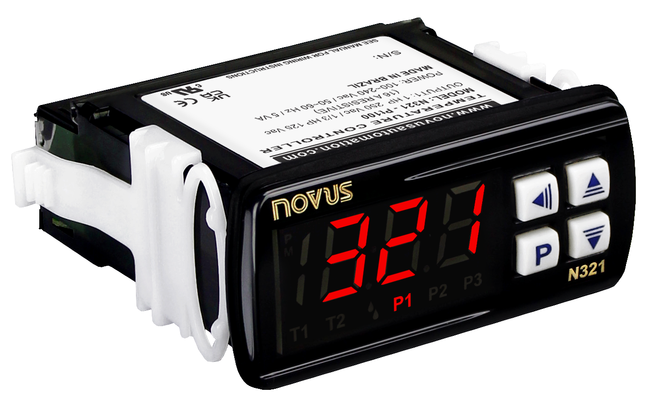 Novus N321 | Digital Thermostat On/Off Control Type J/K/T | UK Stock ...