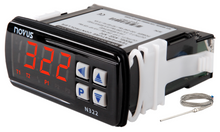 Load image into Gallery viewer, Novus N322 - Type K Bundle Digital Thermostat Inc. Thermocouple (100-240V)
