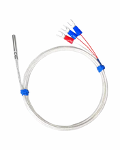 Load image into Gallery viewer, Compact Waterproof PT100 Sensor 4mm Diameter
