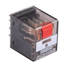 Lade das Bild in den Galerie-Viewer, EMAS RE2.F4C.AC230.S0 industrial relay, 4 changeover contacts, 6A, 14 pin, 230V AC coil
