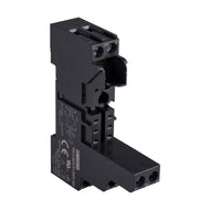 EMAS RS2.M2CO.08V.S0 8 pin DIN rail relay socket for RE2.U2C and RE2.E0C relays
