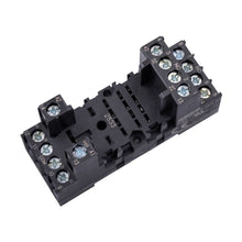 Lade das Bild in den Galerie-Viewer, EMAS RS2.N4CO.14V.S0 14 pin DIN rail relay socket for RE2.F4C relays - alternative view
