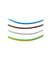 Load image into Gallery viewer, 6.0mm² CSA 10AWG Tri-Rated Single Cable Brown, Blue, Green/Yellow Per Metre BS6231
