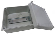 Wiska WIB 3/DR IP65 Terminal Enclosure With DIN Rail 165x145x84mm