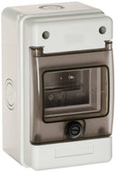 Wiska Indubox 1304R/W IP65 4 Way Enclosure 120x200x115mm