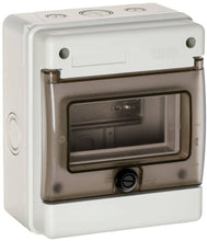 Load image into Gallery viewer, Wiska Indubox 1306BR/W IP65 6 Way Enclosure 170x200x115mm
