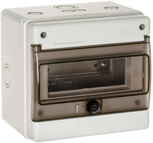 Load image into Gallery viewer, Wiska Indubox 1308AR/W IP65 8 Way Extra Depth Enclosure 215x200x160mm
