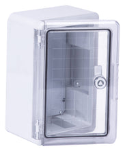 Load image into Gallery viewer, Wiska WDB T1 IP65 Plastic Enclosure With Clear Door 200x300x130mm
