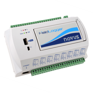 Novus FieldLogger - 512K Ethernet, 2xRS485 Master/Slave Data Logger (24V Supply)