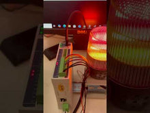 Load and play video in Gallery viewer, EMAS IF5T024XM05-1 | IF Series 3 Colour LED Beacon (IP65 24V PNP)
