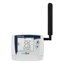 Load image into Gallery viewer, Novus LogBox Connect LTE (SIM) Data Logger, 2 Analog + 1 Digital inputs, 140K Logs
