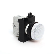 Charger l'image dans la galerie, EMAS CP050XB 22mm IP65 white indicator lamp, 12-30V
