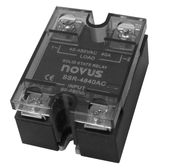 10A Single Phase Solid State Relay - SSR-4810 (Load 10A 480VAC \ Control 4 -32VDC)