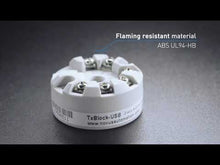 Load and play video in Gallery viewer, Novus TxBlock-USB Temperature Transmitter Universal Input-&gt;4-20mA Output
