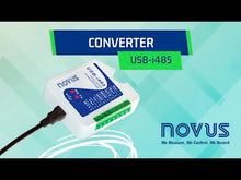 Load and play video in Gallery viewer, Novus USB-i485 USB Converter To Dual RS485 Isolated Ports
