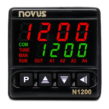 Load image into Gallery viewer, Novus N1200-DIO | PID Process Controller | Pulse, Relay+Analog Outputs (100-240V)
