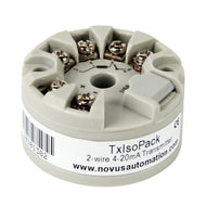 Novus TxIsoPack-USB Isolated Temp. Transmitter J,K,R,S,T, PT100, Voltage Input->4-20mA Output